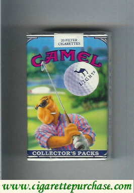 Camel collection version Collectors Packs 4 Lights cigarettes soft box